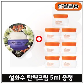 지이세븐 에코 히아루론 수면팩 구매시 탄력크림 5ml x7개_총 35ml (6세대 최신형) 구성/, 1개