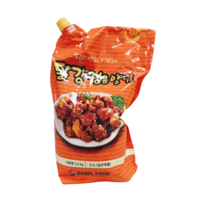 닭강정용 양념 2.5kg [삼일푸드] 양념치킨소스, 1개, 2.5L