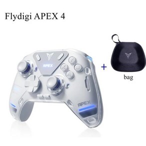 Flydigi APEX 4 게임 컨트롤러 무선 엘리트 포스 피드백 트리거 지지대 PC Palwold 스위치 모바일 TV 박스 게임패드, 1) Apex4 Add Bag, 1개