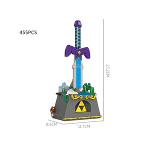 레고 호환 블록 세계적으로 한 클래식 게임 젤다 피규어 조립 모델 링크 가논도르프 빌딩 브릭 마스터 다크 소드 장난감 남아용 선물