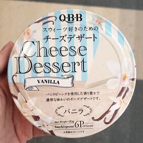 QBB 치즈 디저트 바닐라, 1개, 90g