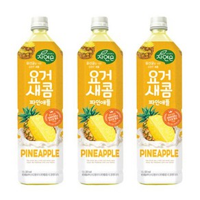 웅진 요거새콤 파인애플, 1.5L, 24개