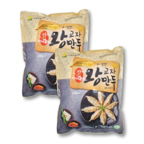 나래식품 김치 왕교자만두 1.4kgx2봉, 1.4kg, 2개