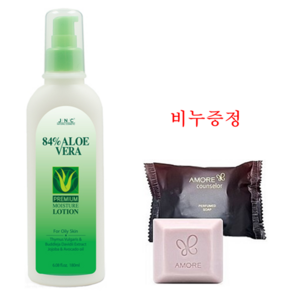 제이앤씨JNC 84% 알로에베라 프리미엄 모이스쳐로션180ml+비누증정, 180ml, 1개