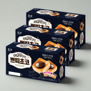 후렌치파이 쁘띠 초코, 179g, 3개