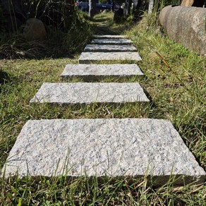 [레드조경] 화강석 디딤석 30x60cm 두께 6cm, 27kg, 10개