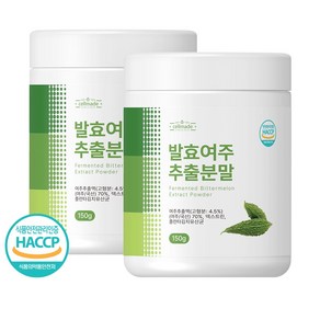 발효여주 분말 가루 국내산 HACCP 인증 유산균 발효여주추출분말 150g