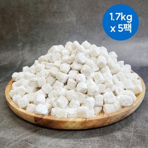 지리산 굳지 않는 눈꽃 빙수떡 1.7kg, 5개, 1kg