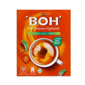 BOH 보흐 카멜론 하이랜드 홍차 Cameon Highlands 100티백 x 2개(1세트), 1세트, 100개입, 200g