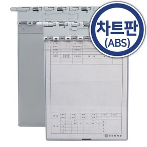 GM 차트판(ABS) 1개 /IC-751(25.5x26cm) 병원용 A4용