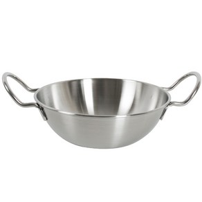 카시안 쁘띠 스텐 손잡이볼 GI 샐러드 브런치 빙수 볼티디쉬 양수 볼 식당 캠핑, 2호, 1개