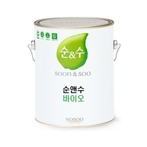 노루페인트 친환경 곰팡이방지 순앤수 바이오 4L 무광, 화이트1, 1개