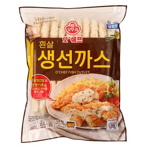 오쉐프흰살생선까스 1.2KG오뚜기, 1개, 1.2kg