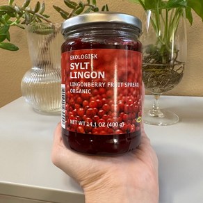 IKEA Sylt Lingon 이케아 링곤베리 잼 400g, 2개