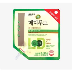 메디푸드 알티에이치(RTH) 경관식 엘디 400 40팩 피딩줄 포함, 400ml, 40개