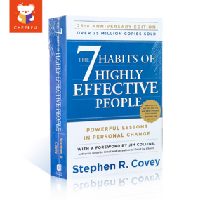 The 7 Habits of Highly Effective People By Stephen R. Covey 영어 오리지널 성인 관리 도서