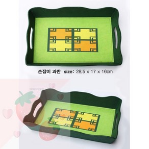 SB 한지공예 손잡이과반 한지공예소품