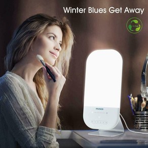 Mioco UV Fee 10000 Lux LED 라이트 깔끔한 터치 패드 각도조절 (돼지코 미포함), 1개