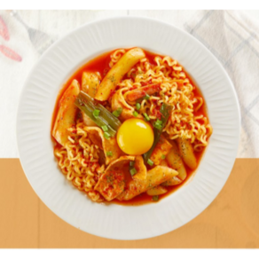 [이태원라볶이] 밀키트 셋트B(오리지널 맛 4개입), 265g, 4개