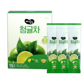 제주담움 청귤차스틱, 25g, 15개입, 1개