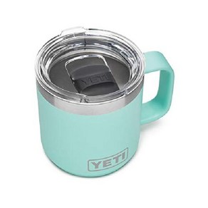 YETI Ramble 10oz 예티 스택형 머그컵 진공 절연, 바다거품, 30개