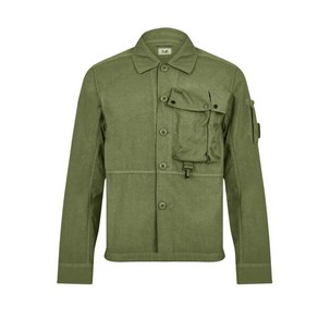 CP COMPANY (명품) 로고 와펜 남성 셔츠 자켓 12CMOS101A 005782G 660