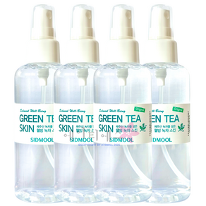 시드물 오리지널 웰빙 녹차 스킨, 150ml, 4개