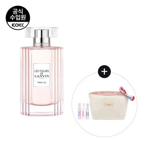 [코익퍼퓸] 레 플레르 드 랑방 워터 릴리 EDT 90ml 기획세트, 1개