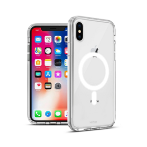 아이폰 XS MAX 맥세이프 투명 케이스 힌지보호 모서리 파손방지