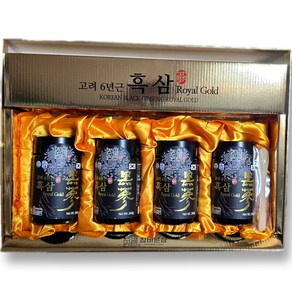 고려 6년근 흑삼 KOREAN BLACK GINSENG ROYAL GOLD, 1개