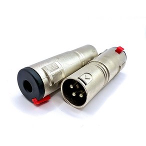 XLR 수 to 55 캐논 변환젠더, 1개