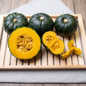 포슬포슬 제주 단호박 미니단호박 밤호박 산지직송 보우짱, 1박스, 제주 단호박 특품 2.5kg