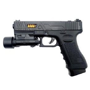 FINEDAY SKD G18S GLOCK 서바이벌 수정탄 젤리탄 전동건, 1개