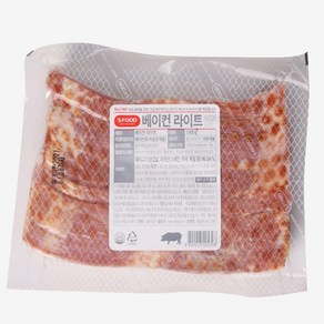 에쓰푸드 베이컨라이트 저염, 1kg, 1개