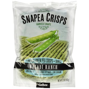 Lil Dug HBW Snapea Cisps Wasabi Ranch 3.3 Oz Lil Dug HBW Snapea Cisps 와사비 랜치 3.3온스, 1개, 93g