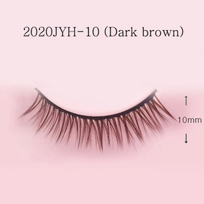 돌모아 구체관절인형 메이크업 인형전용 속눈썹 - 2020JYH-10 (Dark brown)