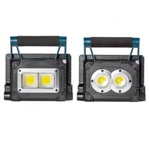 150W COB LED 충전식 투광기 캠핑 현장 작업등 스탠드포함, 1개