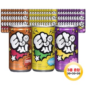 일화 탑씨 190ml 오렌지30+파인애플30+포도30 총90개, 90개