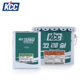 KCC PU9330 (L타입) 2액형 폴리우레탄 실란트 12KG 건축 토목용 방수 방음 크렉보수, 1개