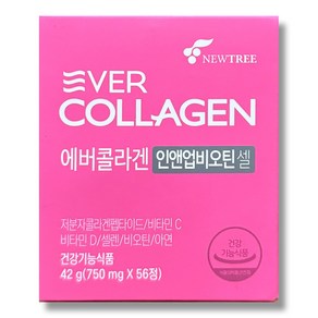 에버콜라겐 인앤업 비오틴 셀 750mg x 56정, 1개