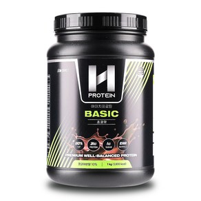 오늘의바디 에이치프로틴 베이직 초코맛, 1개, 1000g