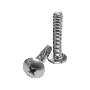 스텐 십자볼트 트라스머리 볼트 4mm x 8mm 23개, M4, 25mm, 13개