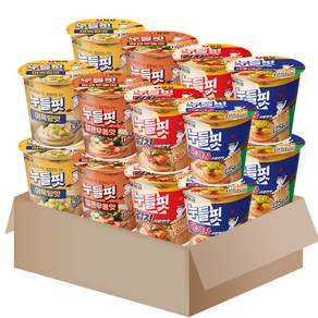 농심 누들핏 4종 16개 (육개장사발면맛4+김치사말면4+어묵탕맛4+얼큰우동맛4)