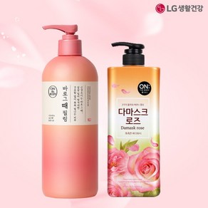 바로그때필링 500ml+플라워 로즈 바디워시 900g, 1개, 상세 설명 참조