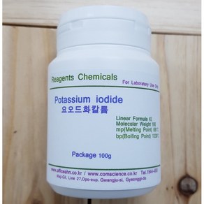 오피스안 요오드화칼륨 옥화칼륨 Potassium iodide (화)100g 시약, 1개