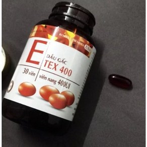 해외배송 [비웰마켓] VITAMIN E TEX 400 GAC OIL (비타민 E 텍스 400 걱 게욱 걱오일) / 눈건강 / 영양 캡슐, 1개