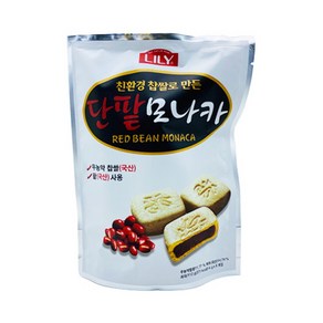 리리 친환경 찹쌀로 만든 단팥 모나카