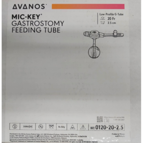 위장용 급식 튜브 MIC Gastostomy Feeding Tube 유한킴벌리 24F, 1개