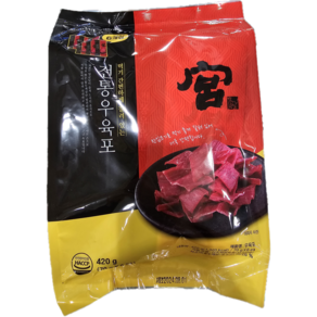 궁 전통 궁중 쇠고기 우육포 420G 70G X 6PK