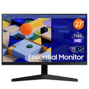 삼성전자 S27C310 27인치 IPS led FHD 모니터 75hz 플리커프리 블루라이트 차단 FreeSync